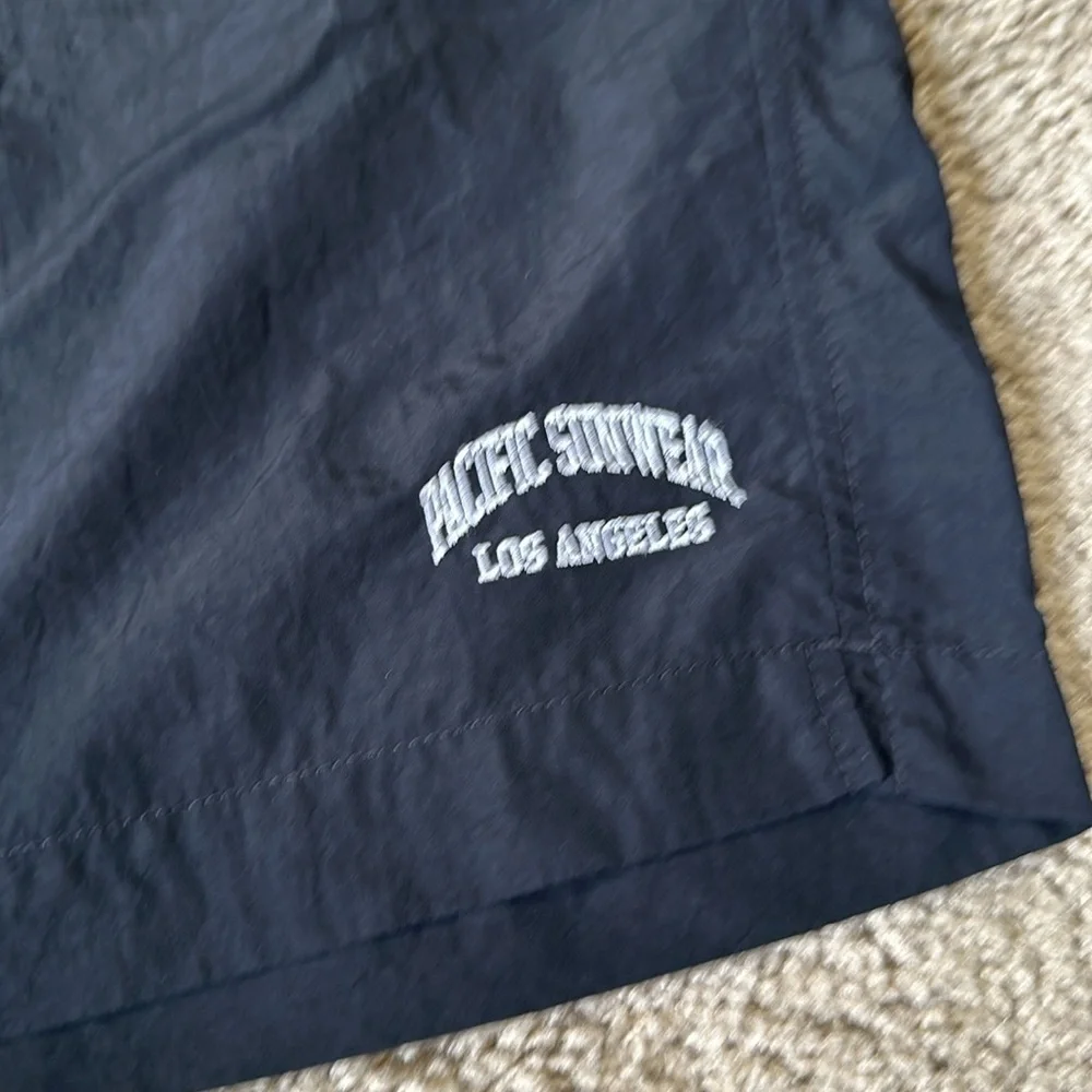 PacSun Collegiate Black Swim Trunks XL